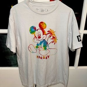 Disney x Neff collection Mickey Mouse vintage aesthetic oversized shirt